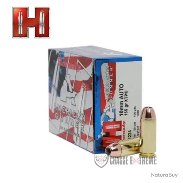 20 Munitions HORNADY American Gunner Cal 10 mm Auto 155Gr Xtp