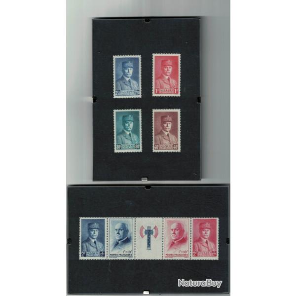 Timbres Poste Anciens - Mar�chal PETAIN