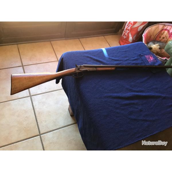 Carabine mixte, chiens extrieurs et clef serpentine :6mm bosquette et 9 mm, pas de prix de rserve