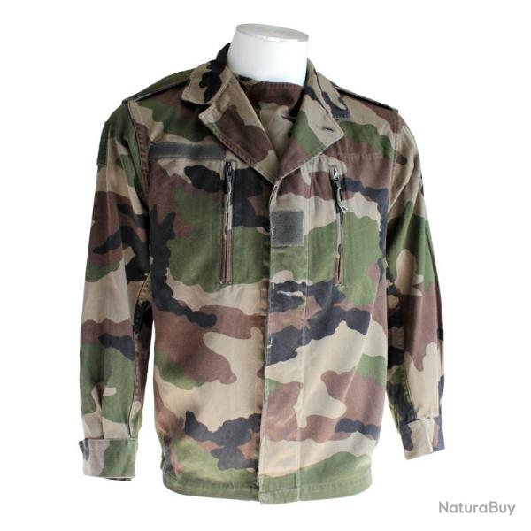 Veste F2 Treillis camouflage Centre europe CE occasion French camo jacket used cotton original