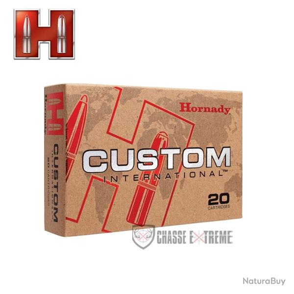 20 Munitions HORNADY Custom International Cal 308 Win 165Gr Etx