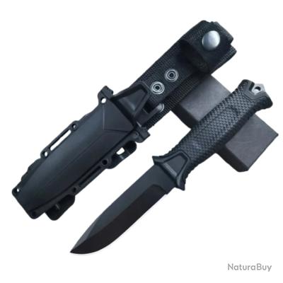 Couteau de combat STORM avec étui Kaki M.F.H. - Achat vente pas cher Surplus militaire