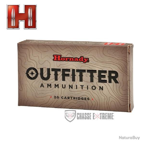 20 Munitions HORNADY Cal 375 Ruger 250Gr Gmx Otf