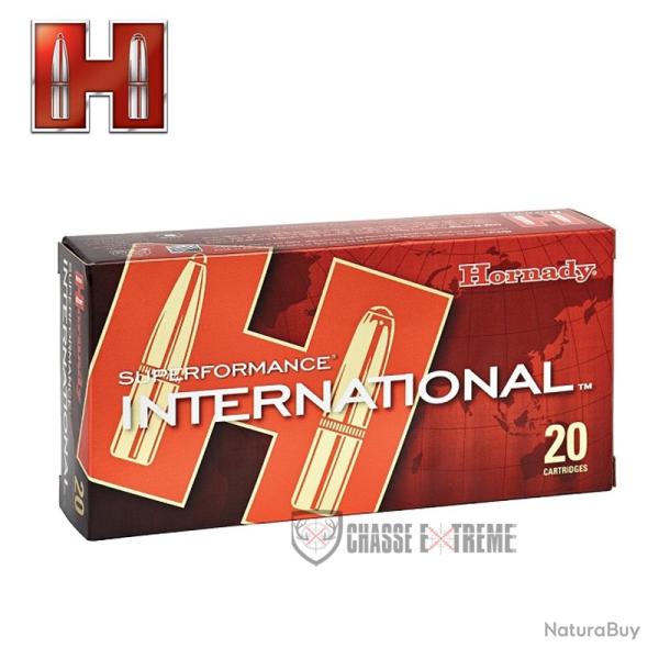 20 Munitions HORNADY International Cal 8x57 JS 180Gr GMX SPFI