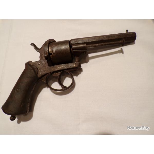 Rvolver  broche 9mm type LEFAUCHEUX;