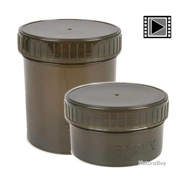 Pot  booster Fox Edges Hookbait Pots (par 6) Small