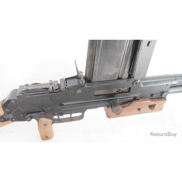 FUSIL MITRAILLEUR WW2 MILITAIRE FRANCE MODELE 1924 M29 FM 24/29 CALIBRE 7.5 MAS NEUTRALISATION UE 20