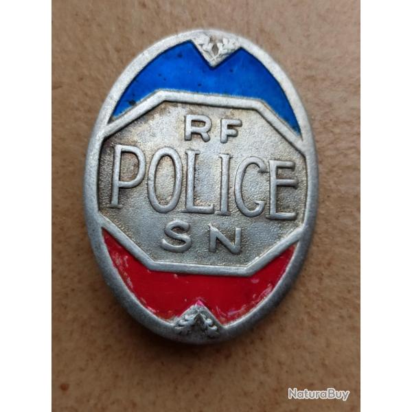 INSIGNE  POLICE NATIONALE FIN GUERRE 1944-1945 SURETE NATIONAL