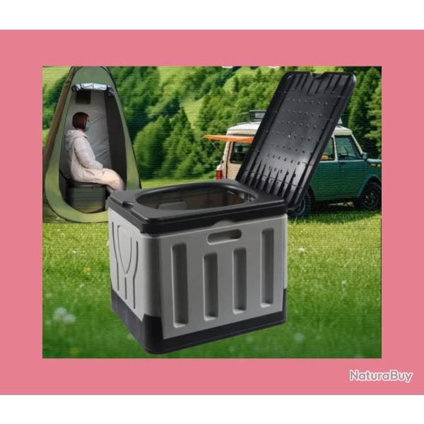 Toilettes portable kaki ( envoi gratuit)