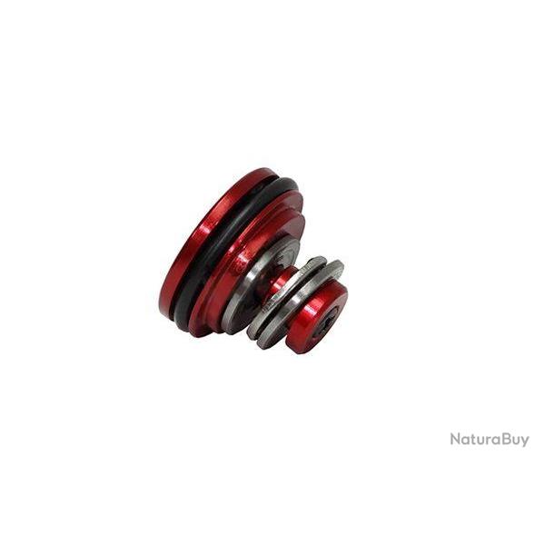 Tete Piston Alu Rouge Ventile w/ Roulement (SHS)