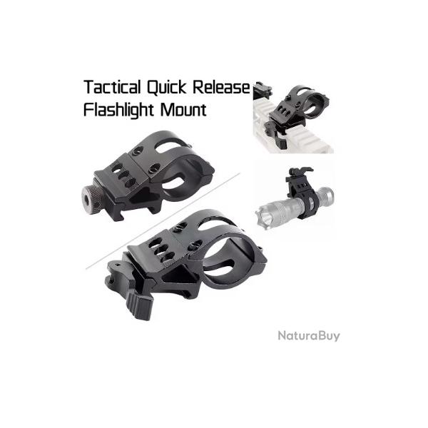 Support lampe rail picatinny 20 mm airsoft