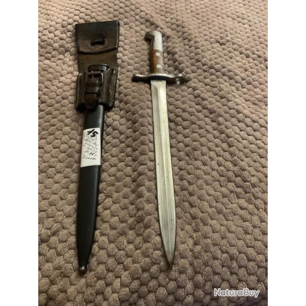 Ba�onnette suisse . MODEL ELSENER 1918 N�15