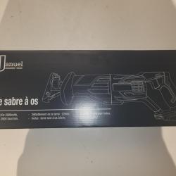 Scie Sabre A Os + Lame 21cm - JANUEL