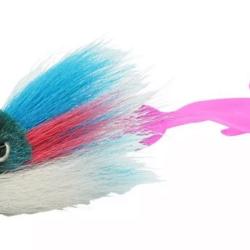 Leurre Hybride CWC Miuras Mouse Mini 20cm Blue pink white