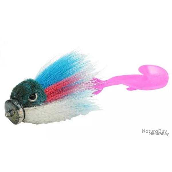 Leurre Hybride CWC Miuras Mouse Mini 20cm Blue pink white