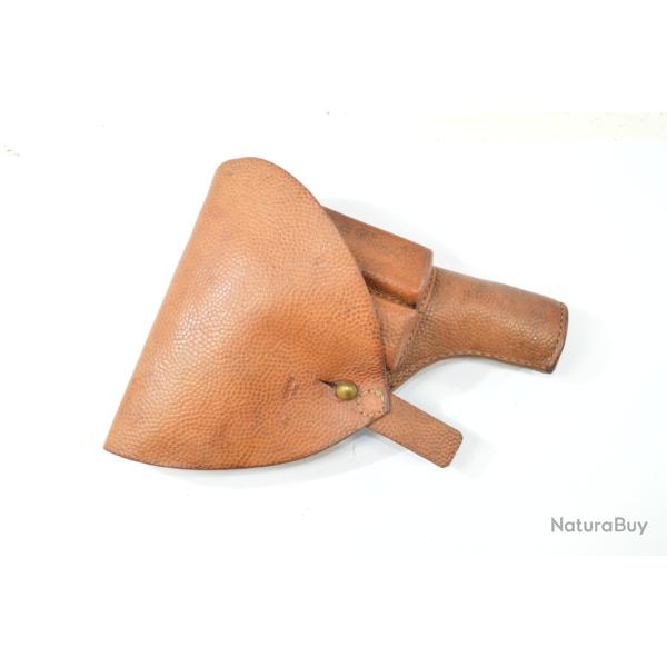 Etui holster cuir pour pistolet automatique Sudois, Browning 1903 / husqvarna 1907
