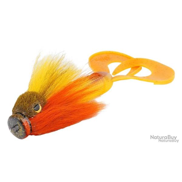 Leurre Hybride CWC Miuras Mouse Big 23cm tan hot orange