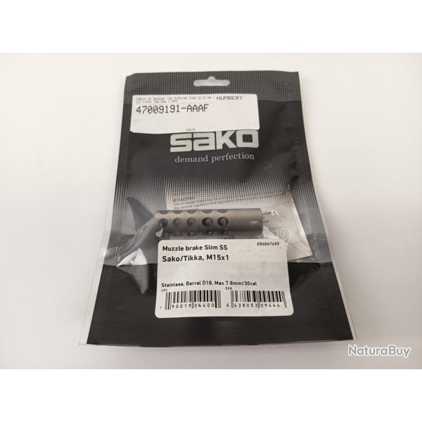 FREIN DE BOUCHE INOX SAKO TIKKA cal .30 M15X100