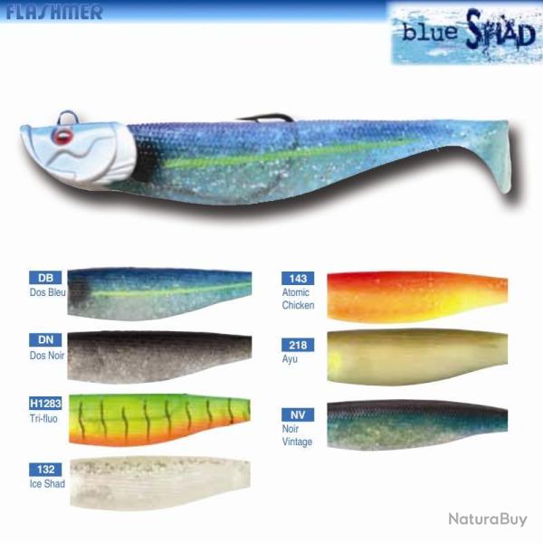 Leurre Flashmer Blue Shad 15cm Atomic Chicken