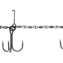 Montage VMC Double Pike Chain XL BN - Black Nickel