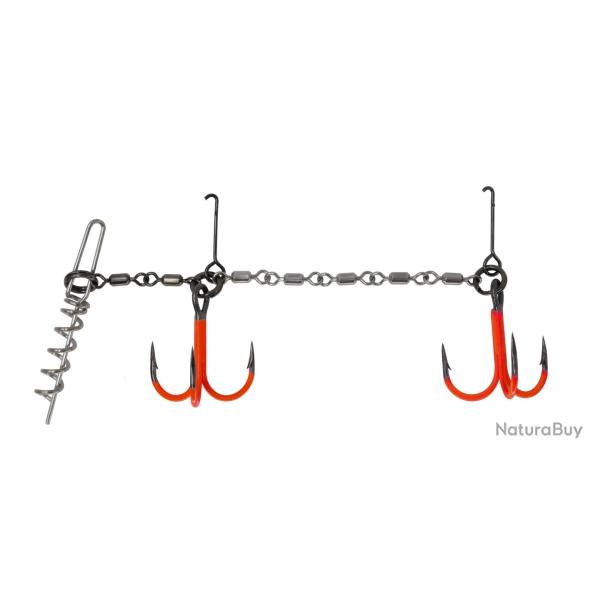Montage VMC Double Pike Chain XL UV Orange