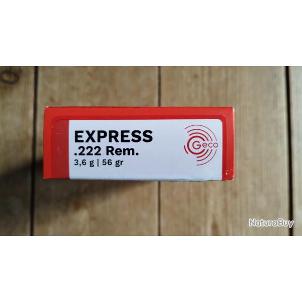 .222 rem GECO express 55gr bte 20