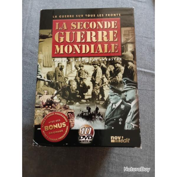Coffret de 10 dvd sur la seconde guerre mondiale