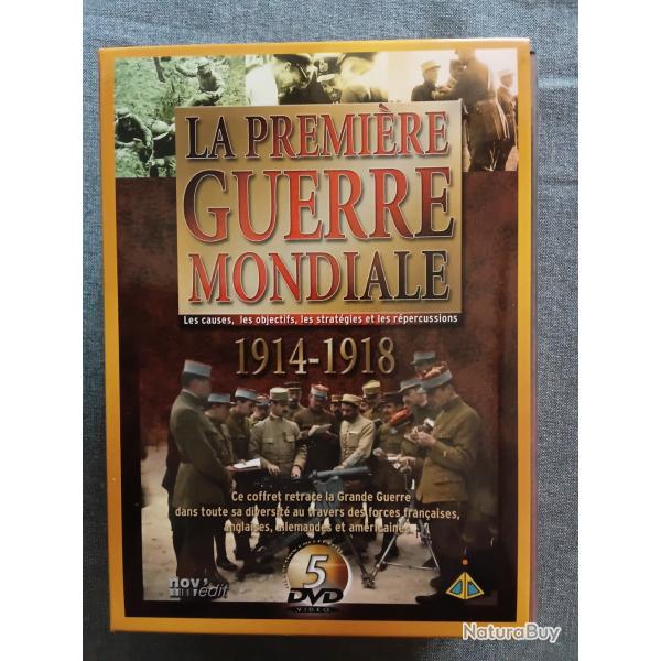 Coffret de 5 dvd sur la 1er guerre mondiale