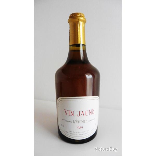 1 Bouteille Vin Jaune L'�toile ann�e 1989