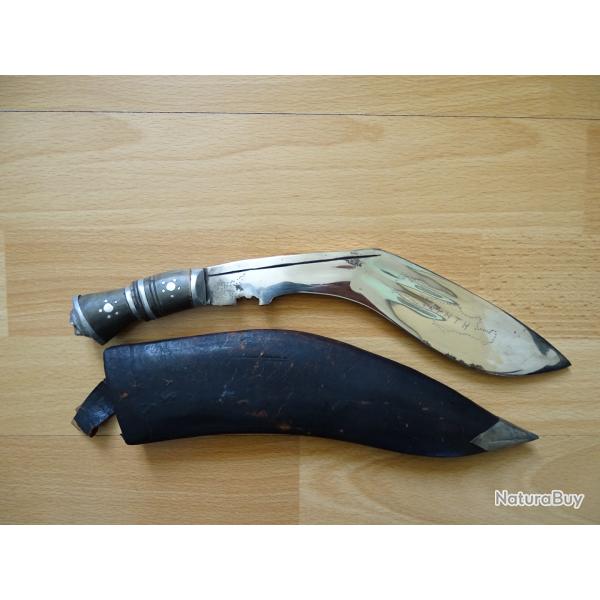 Kukri N�palais finement d�cor�