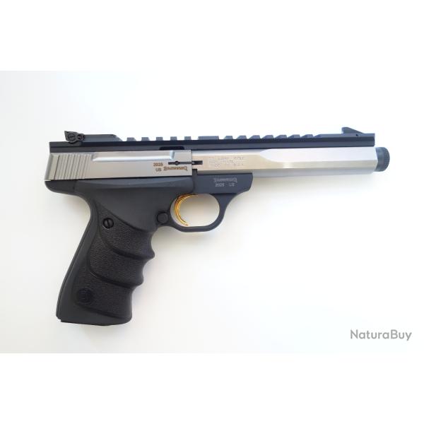 Vente Flash ! Pistolet Browning BUCK MARK CONTOUR STAINLESS cal. 22lr