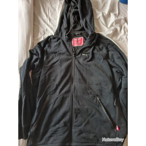 Sweat � capuche chauffant Milwaukee