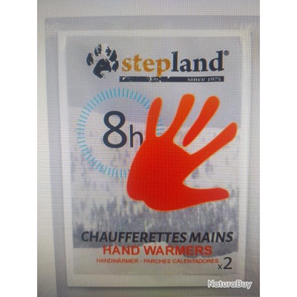 Chaufferettes mains stepland