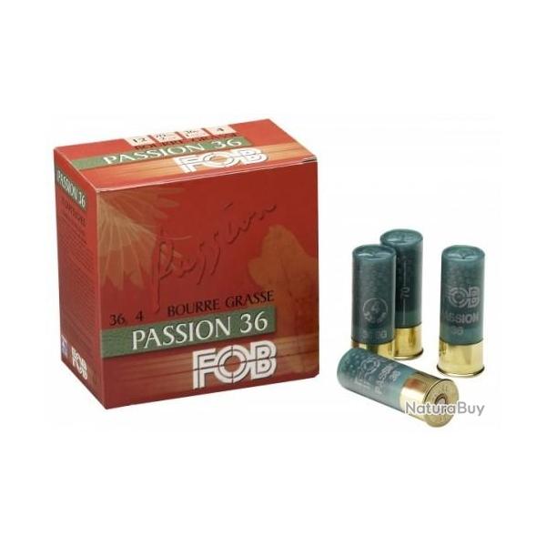 25 Cartouches FOB Passion 36 Cal.12 9