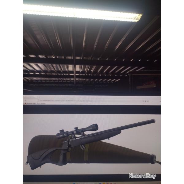 Pack carabine 22lr bo manufacture equality maker silencieuse canon carbone intgral