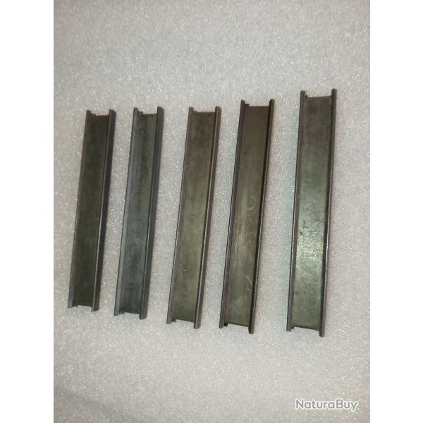 Lot 5 Lames chargeur Steyr 1912