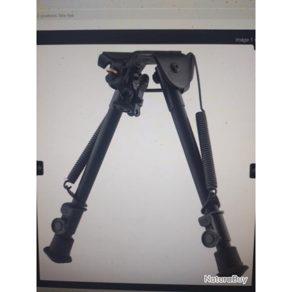 Bipied harris 2 positions t�te fixe l1-1A2