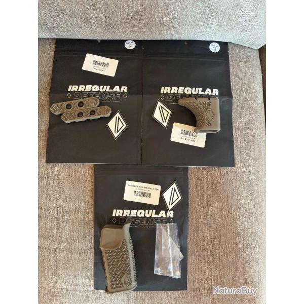 Irregular defense grip m lok FDE pack