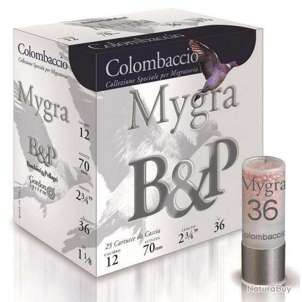 B&P Mygra Colombaccia cal 12/70 - 36gr n�5 1/2 BJ