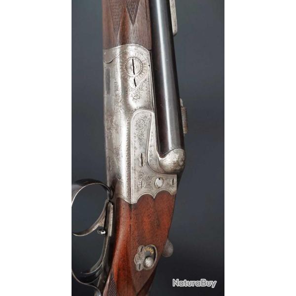 FUSIL EXPRESS JUXTAPOSE J.P. SAUER AND SOHN MODELE 35 CALIBRE 8X57 JR FRANCOTTE - ALLEMAGNE XX Trs