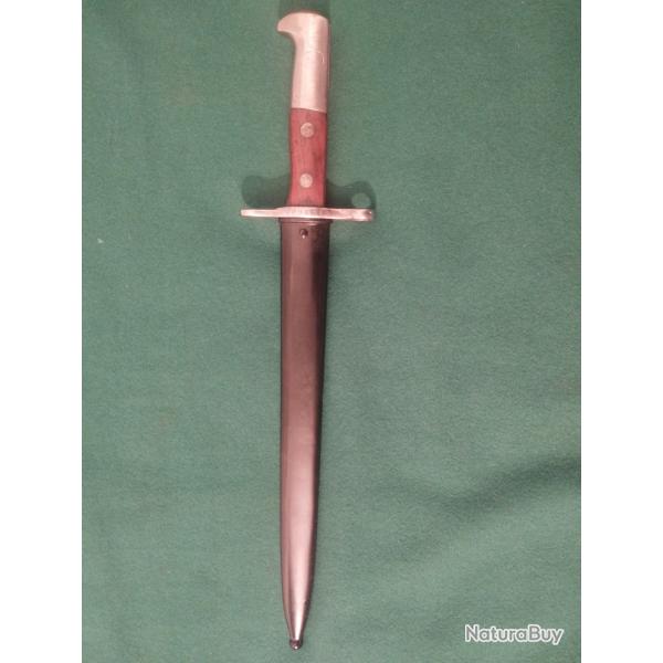 Baionette Suisse M/ 1918/55 pour rifle K31.