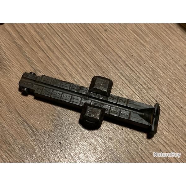 Militaria Allemand WW2 Planchette de Vis�e Compl�te Mauser 98k Occasion