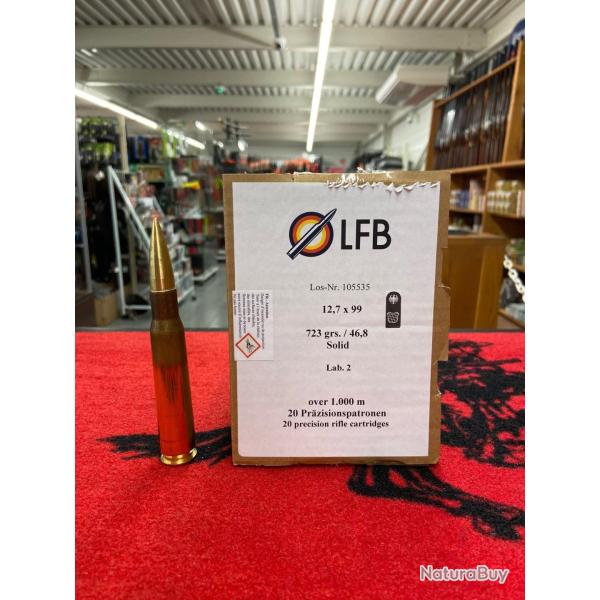LFB 50 BMG Lab.2 723 grs SOLID (12,7 x 99 OTAN) (x20)