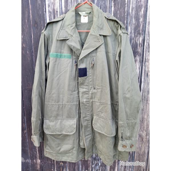 Veste Treillis + capuche militaria arme Franaise 1969