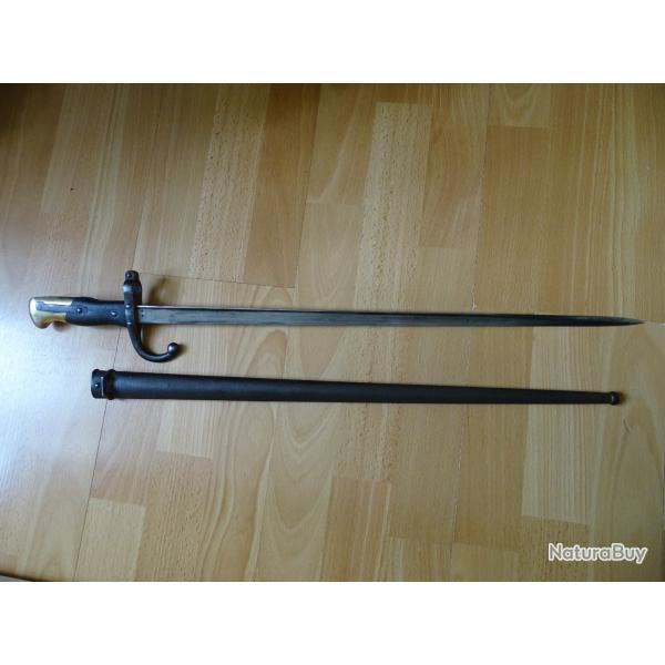 Ba�onnette Gras 1880