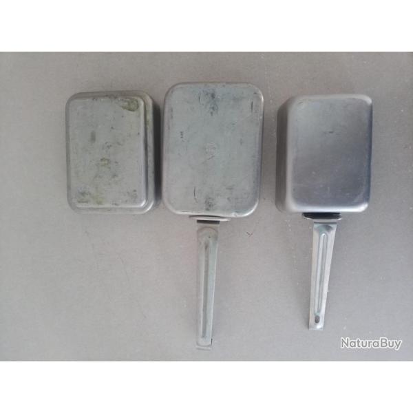 3 gamelles Arm�e Fran�aise 1958