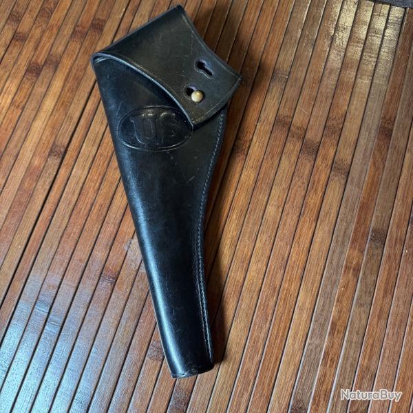 HOLSTER U.S 1885 DE CAVALERIE POUR COLT 1873 et SMITH & WESSON SCHOFIELD