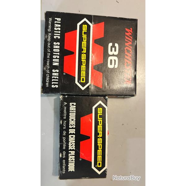 CARTOUCHES WINCHESTER SUPER SPEED 2 12/70 36G