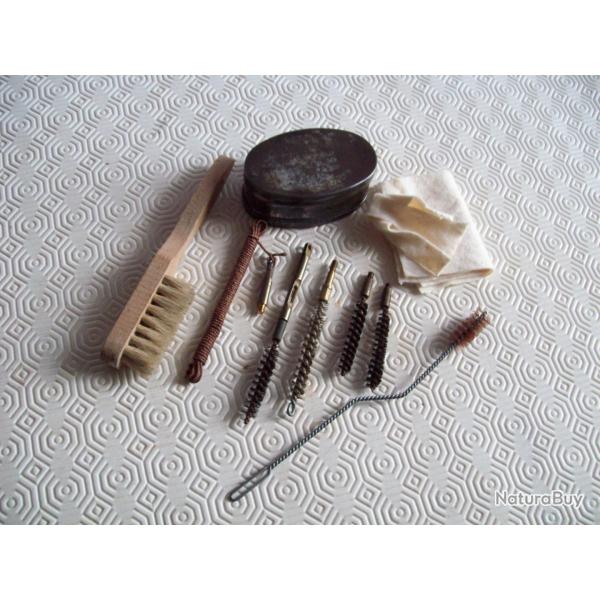 militaria ww2 ncessaire de nettoyage  lavoir ficelle MAS 36 et le reste