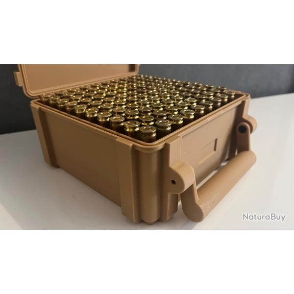 Mallette de transport munitions  30 06 springfield (x100 emplacements)